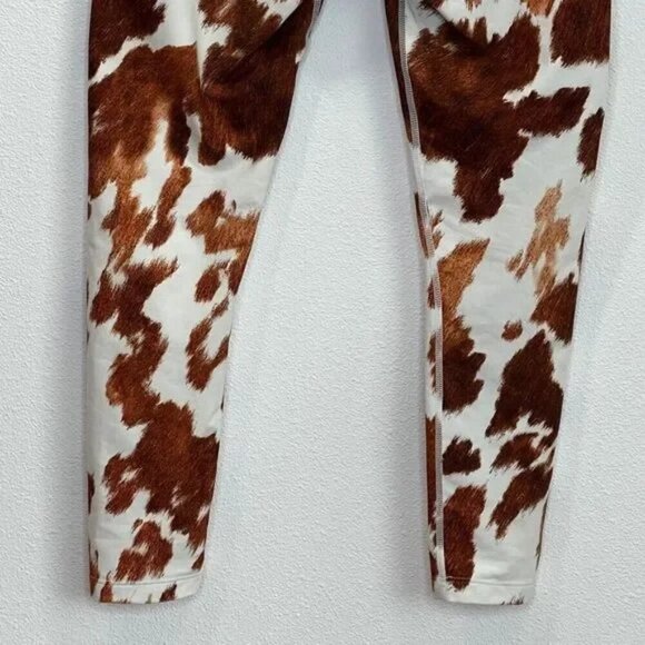 WeWoreWhat Revolve Cow Print High Rise Leggings Size XL - Picture 10 of 11